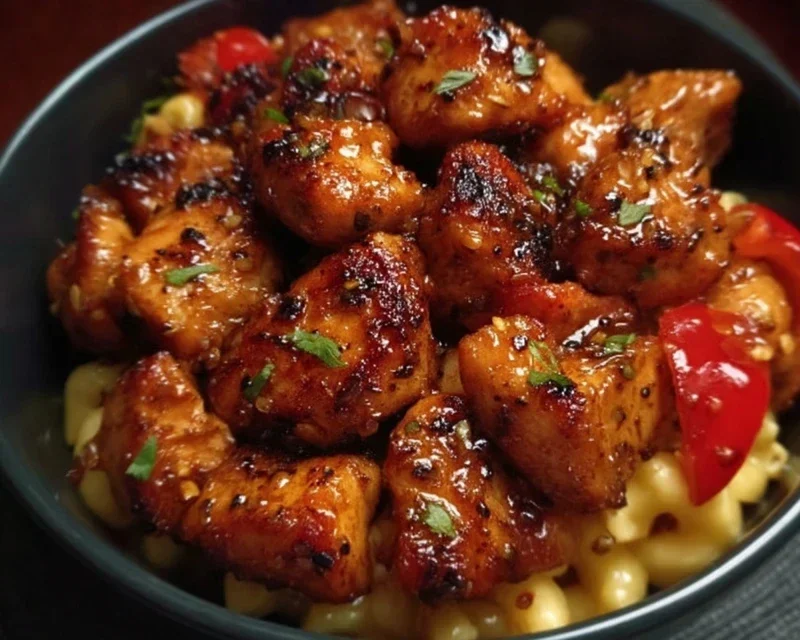 Sweet and Spicy Honey Pepper Chicken