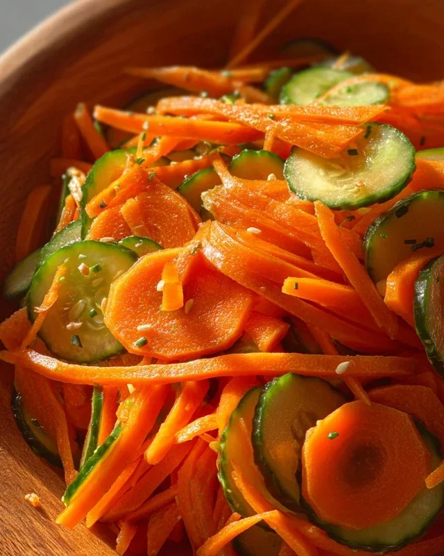 Cucumber Carrot Salad