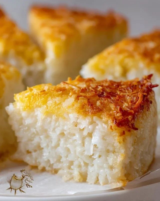 Sticky Coconut Cake
