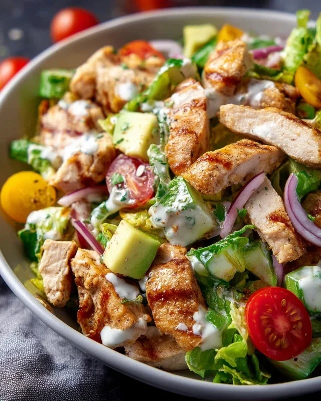 Healthy Ranch Chicken Salad