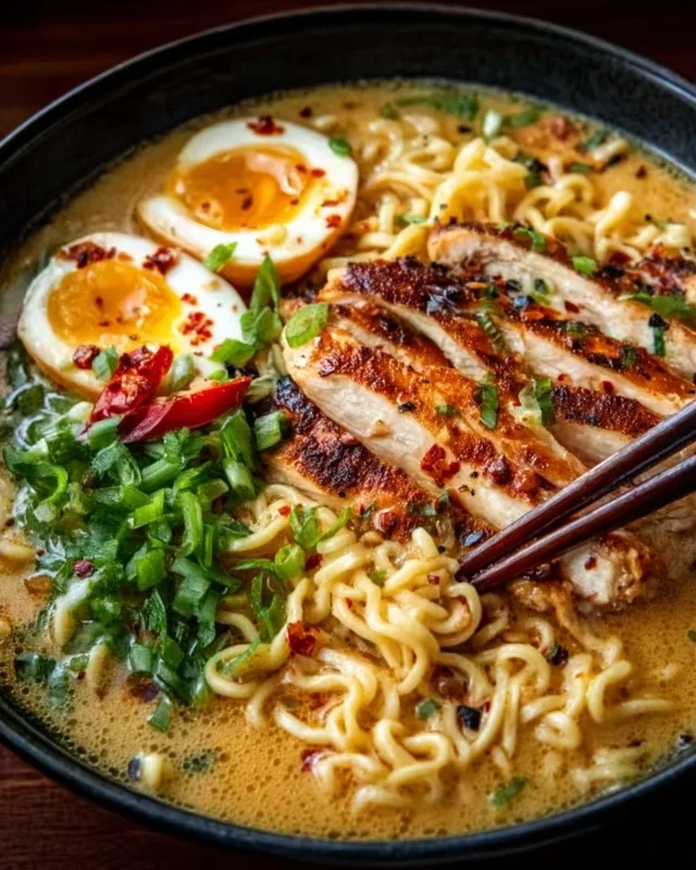 Creamy Garlic Chicken Ramen: An Incredible Ultimate Recipe