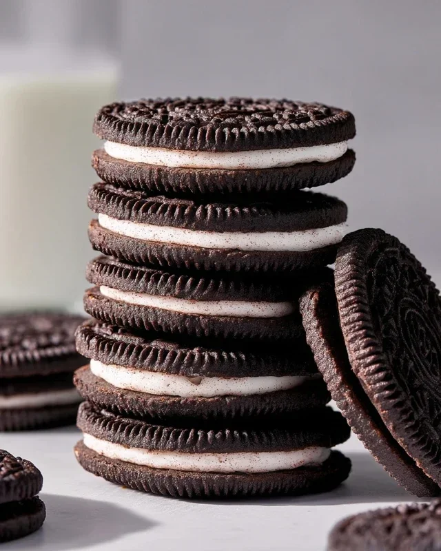 Homemade Oreo Cookies