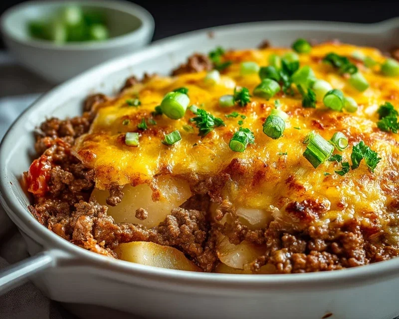 Hobo Casserole Ground Beef
