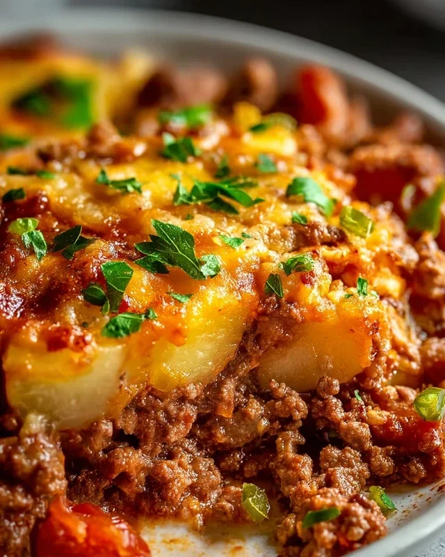 Hobo Casserole Ground Beef