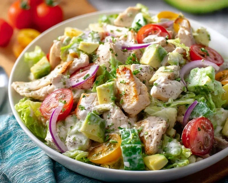 Healthy Ranch Chicken Salad