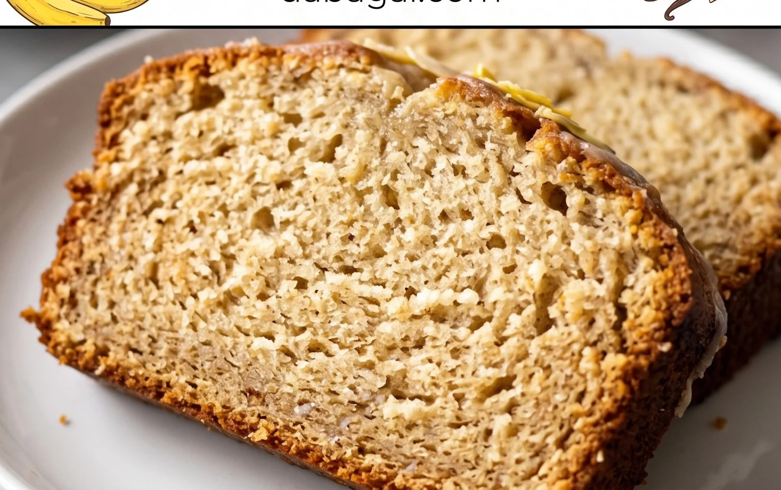 The BEST Honey Vanilla Banana Bread ~ Soft & Fluffy, Easy Recipe