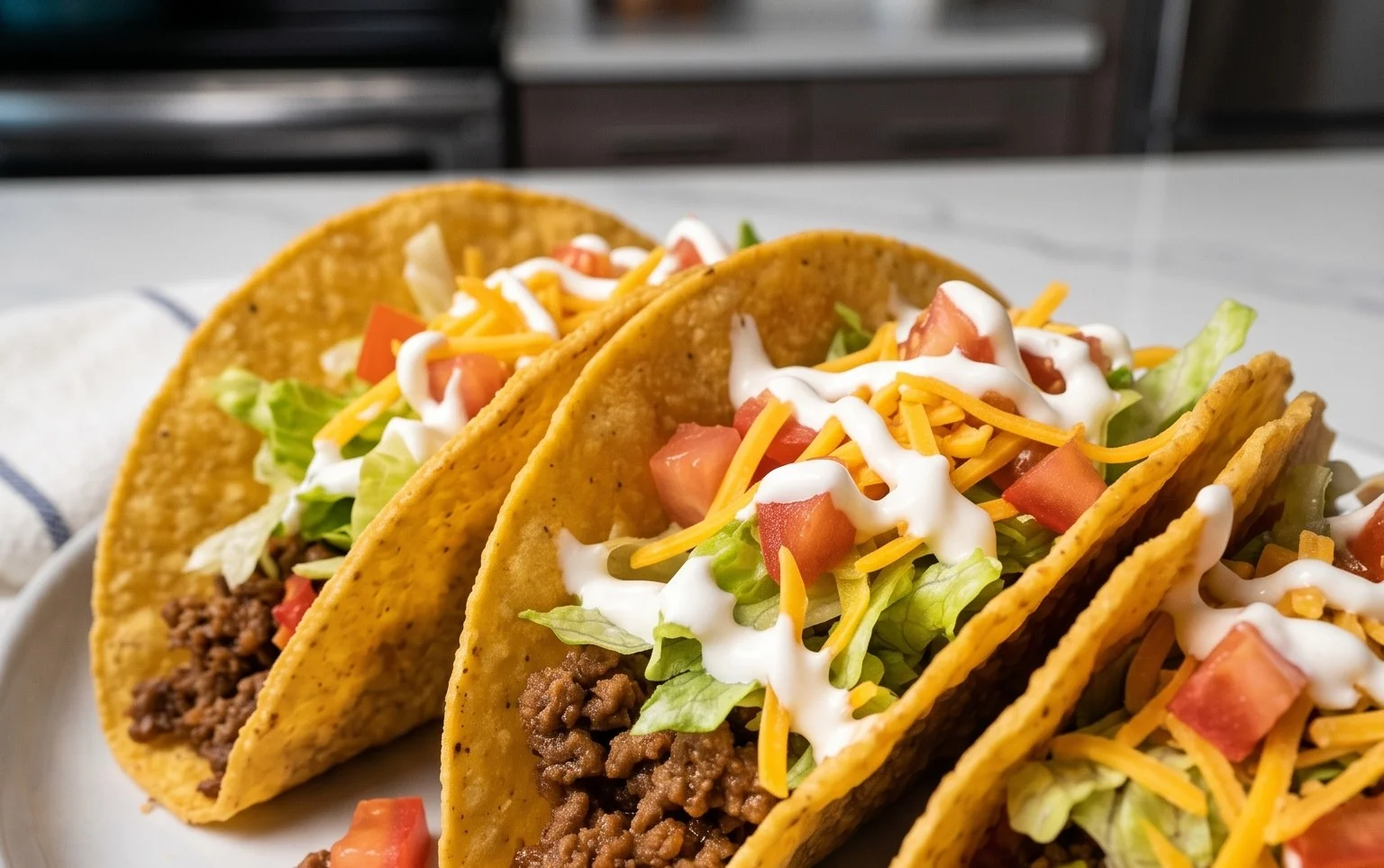 Crispy Ground Beef Tacos