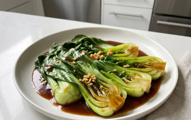 Bok Choy with Oyster Sauce