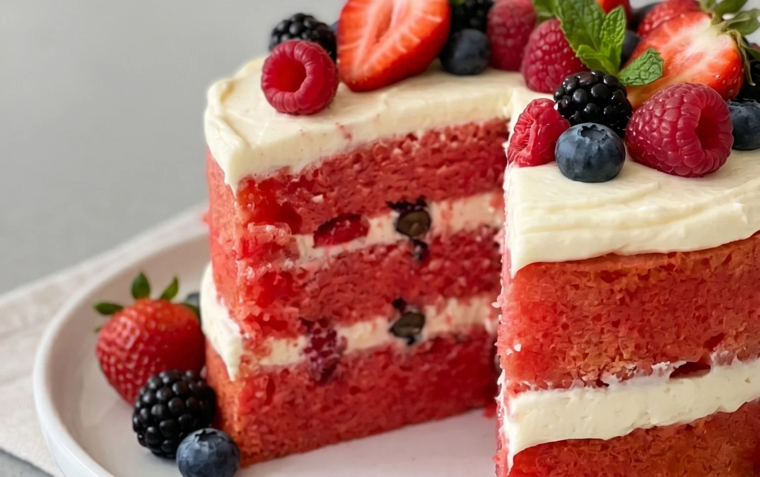Watermelon Cake