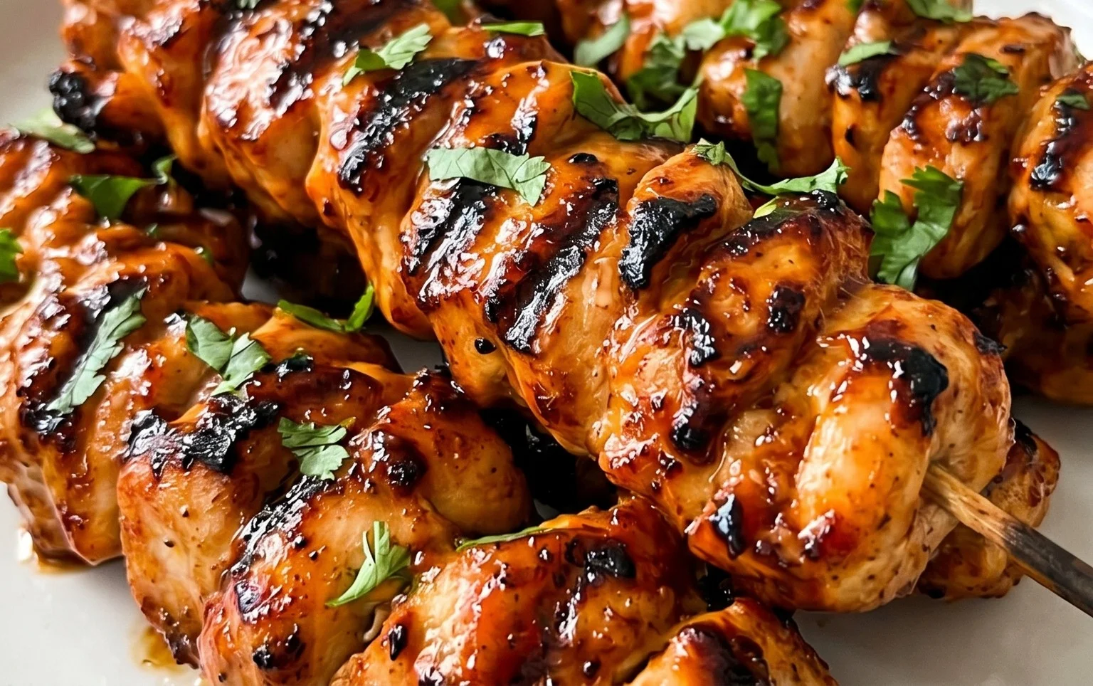 Mexican Barbecue Chicken Skewers