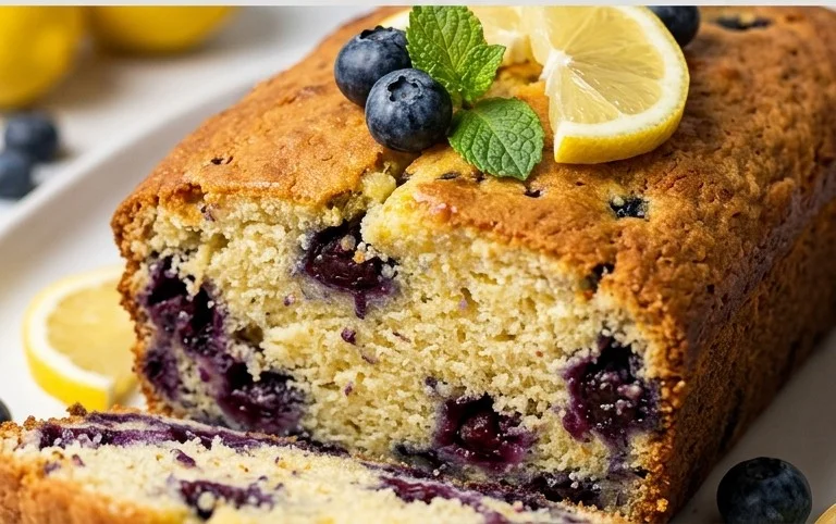 Blueberry and Lemon Loaf