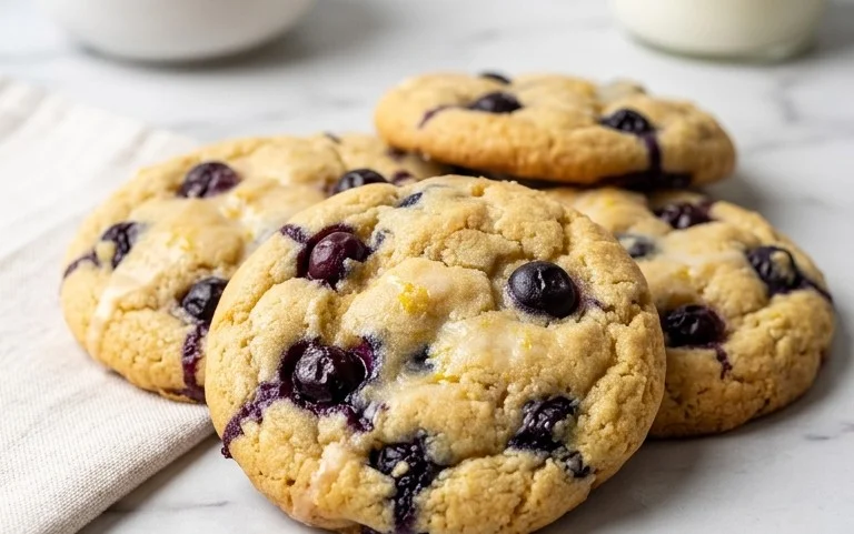 Lemon Blueberry Cookies Recipe