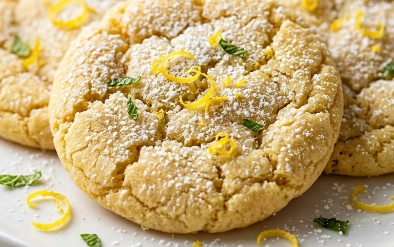 Soft & Chewy Lemon Cookies