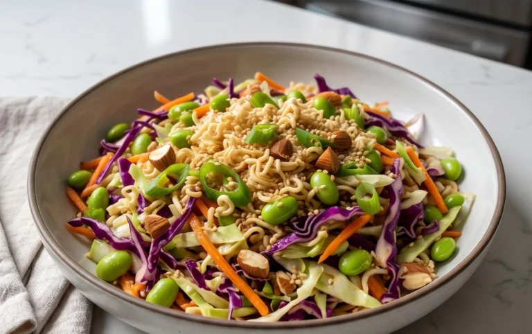 Crunchy Asian Ramen Noodle Salad Recipe