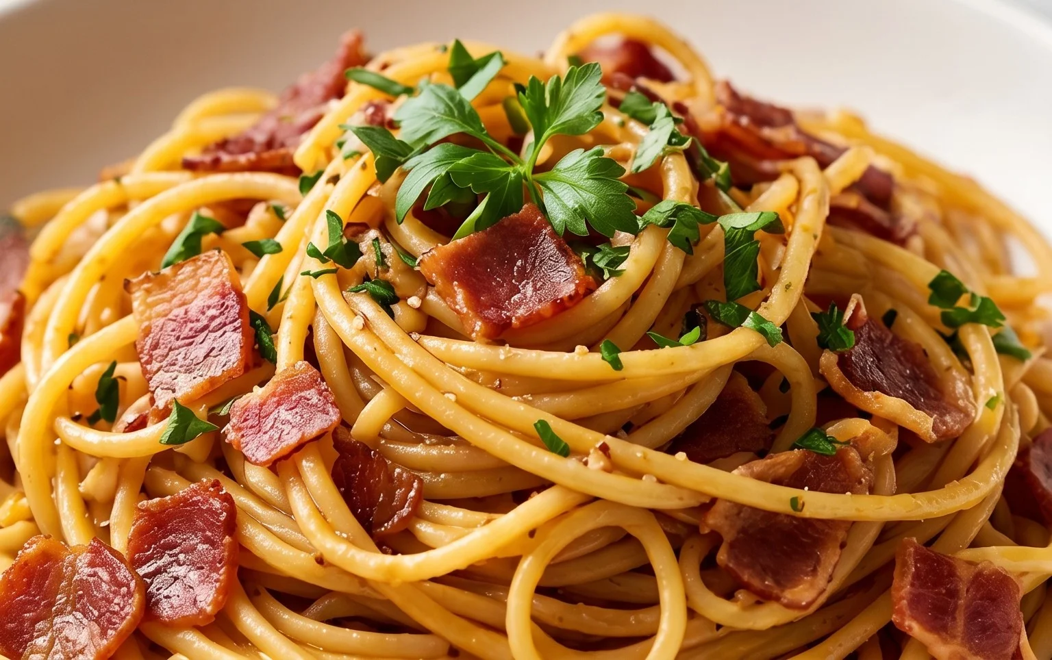Beef Bacon Pasta