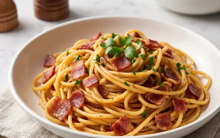 Beef Bacon Pasta