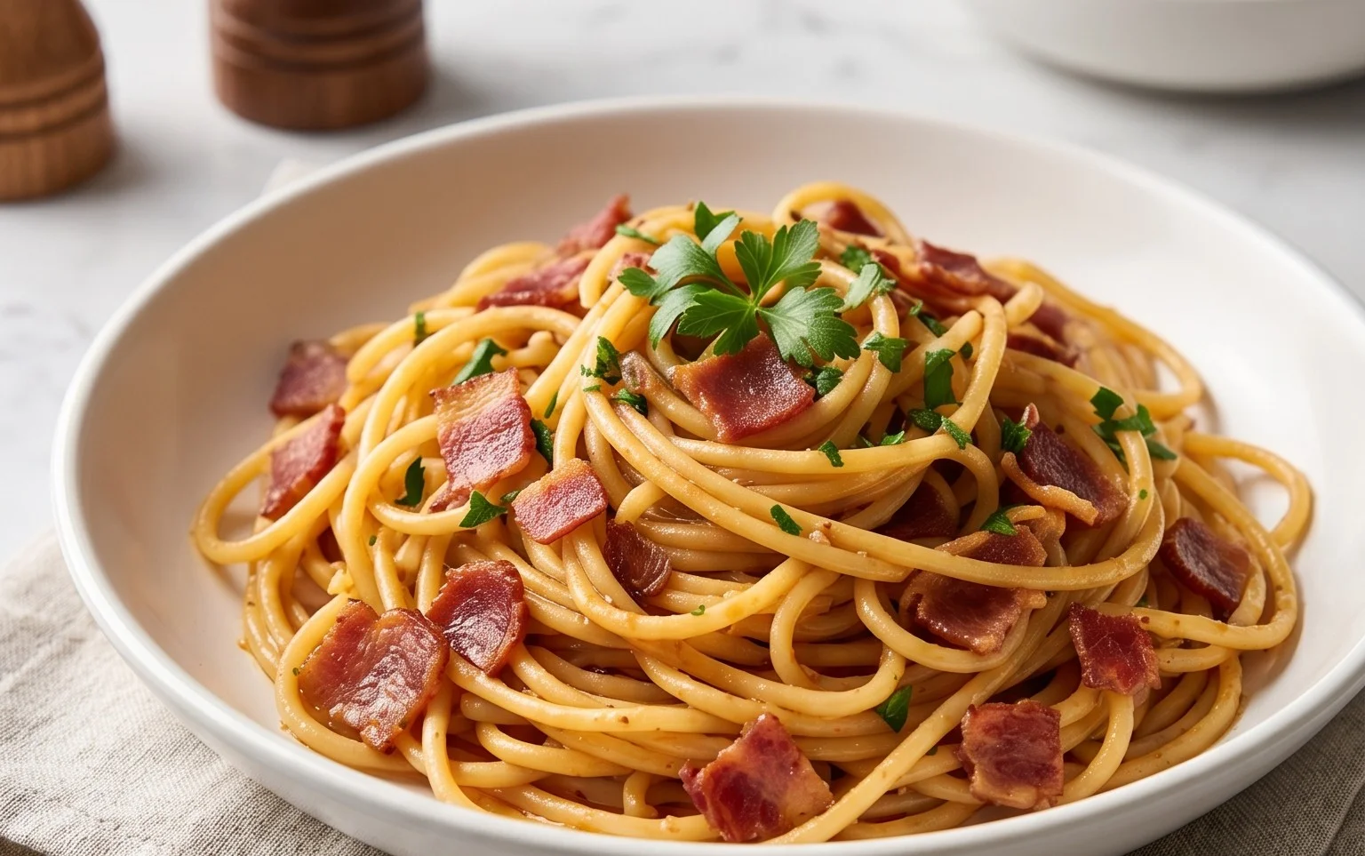 Beef Bacon Pasta