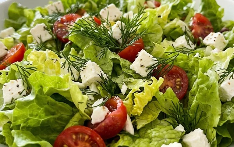 Maroulosalata (Greek Lettuce Salad)