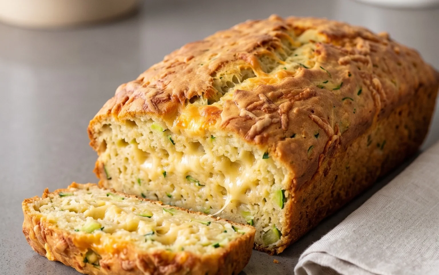 Zucchini Cheese Bread