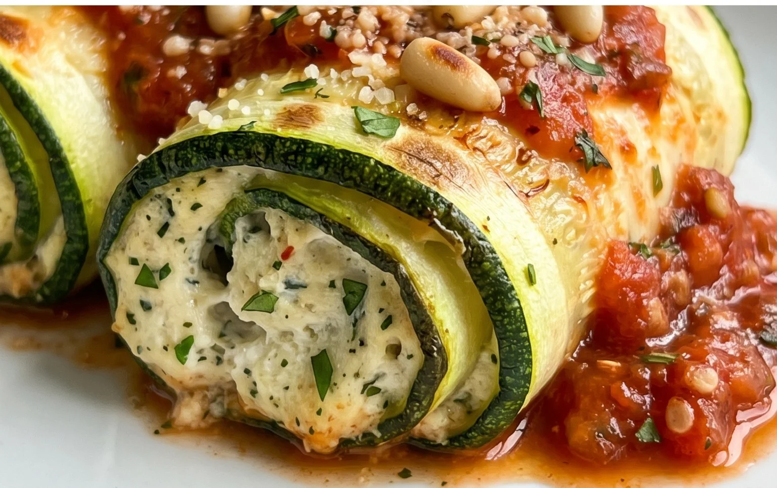 Vegan Zucchini Rollatini