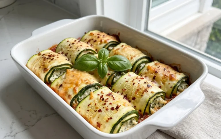 Vegan Zucchini Rollatini
