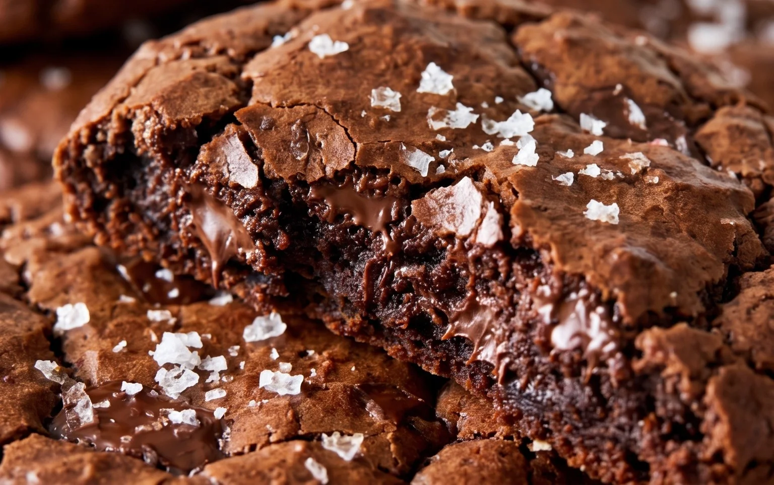 Salted Brownie Cookies