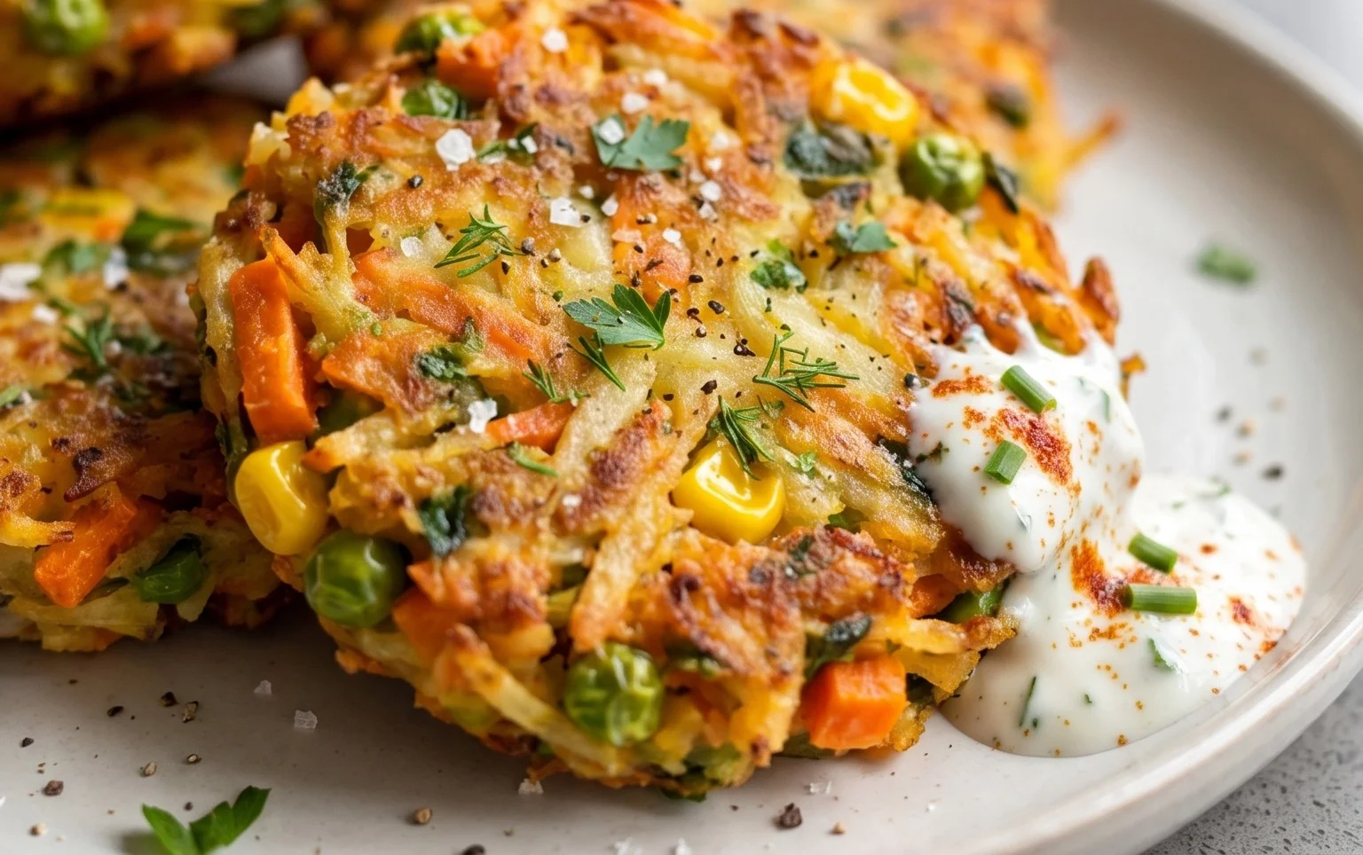 Vegetable Potato Fritters