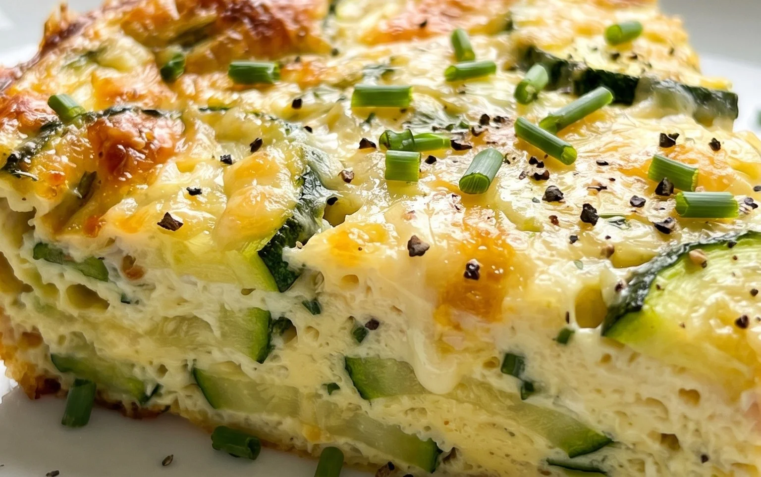 Crustless Zucchini Quiche Recipe