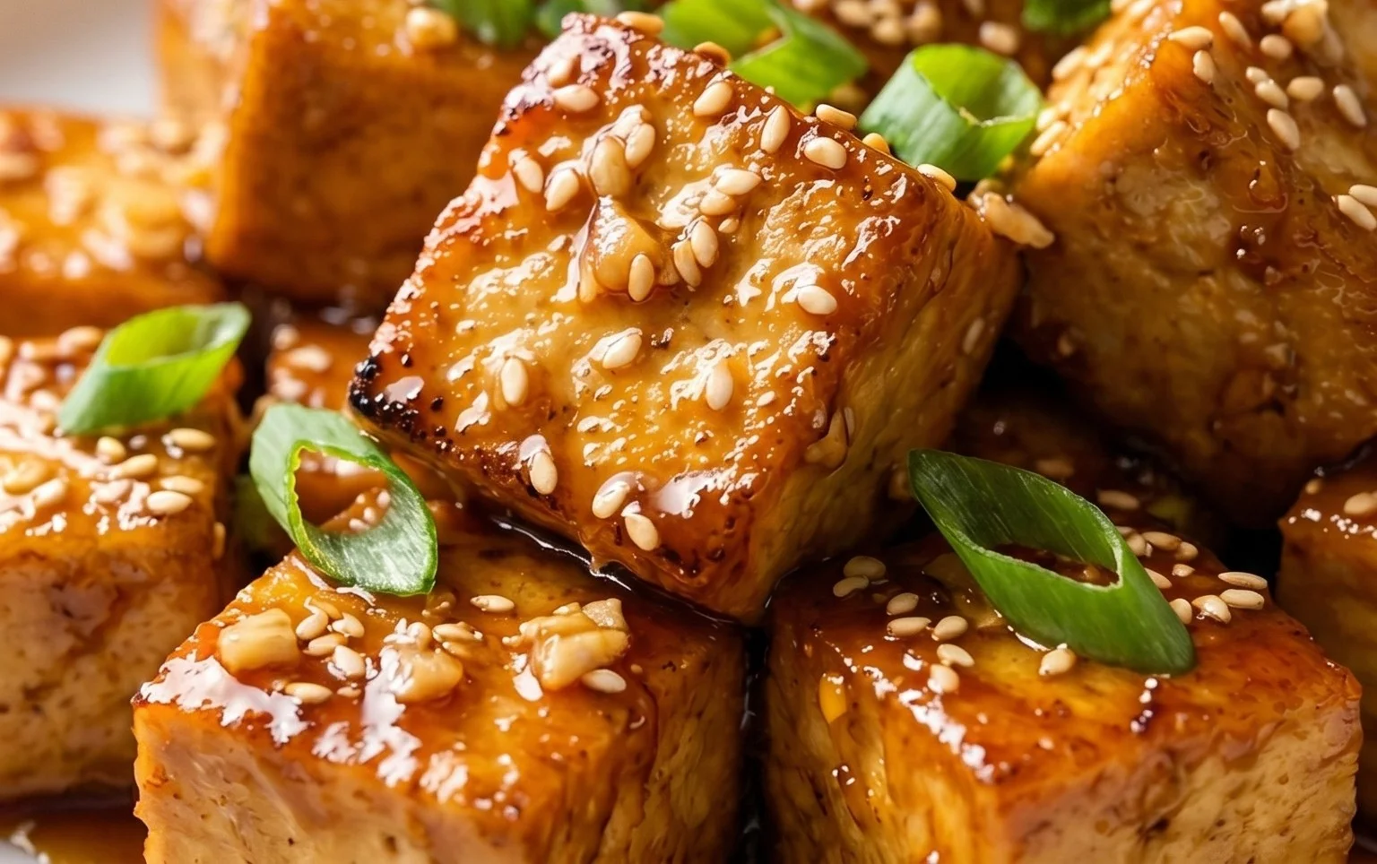 Honey Garlic Tofu