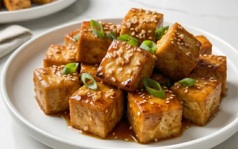 Honey Garlic Tofu