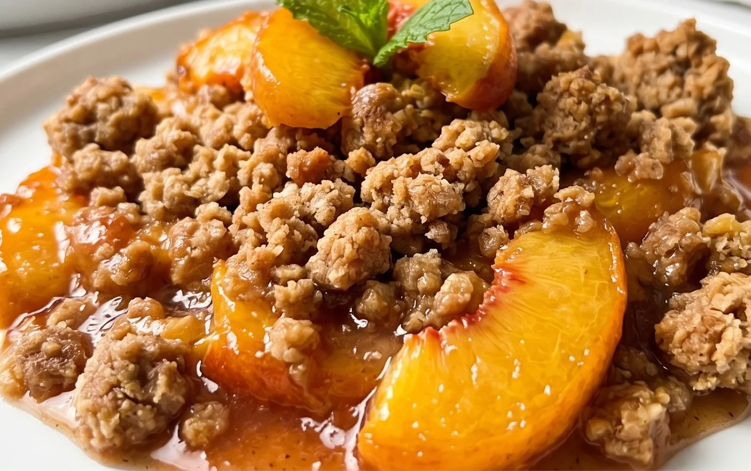 Peach Crisp