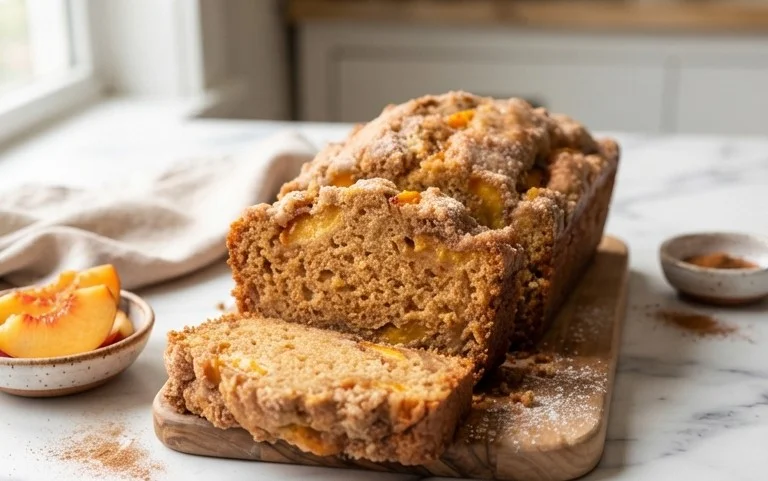 Spiced Peach Bread