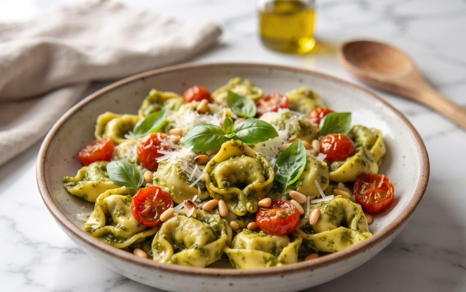 Pesto Tortellini