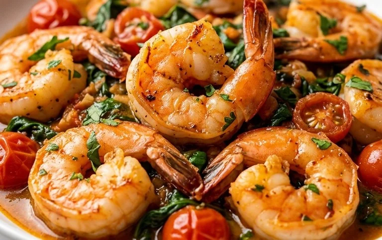 Tuscan Shrimp (One-Pan, 30-Minute Dinner)