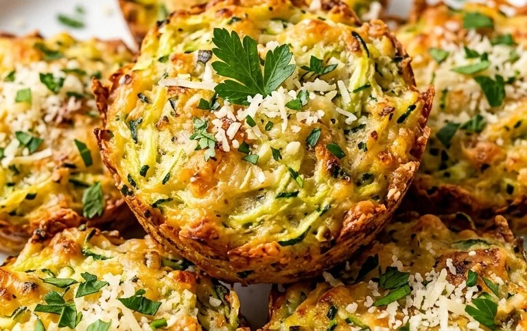 Zucchini Garlic Bites
