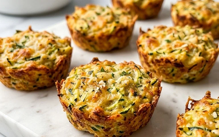 Zucchini Garlic Bites