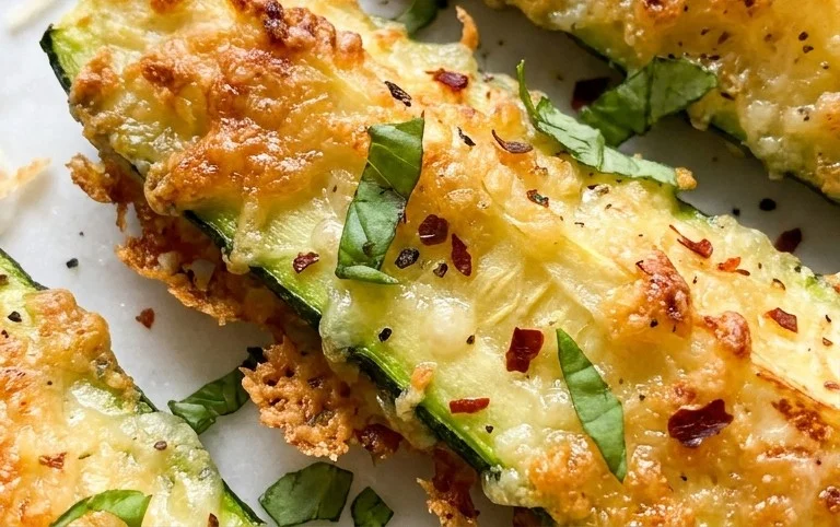 Baked Parmesan Zucchini