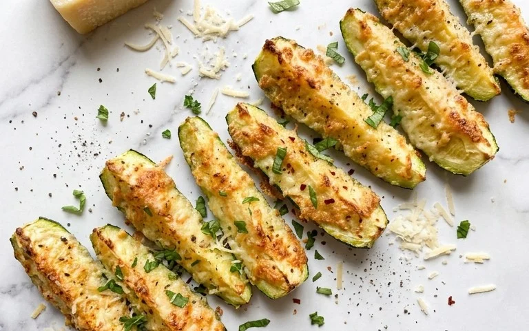 Baked Parmesan Zucchini