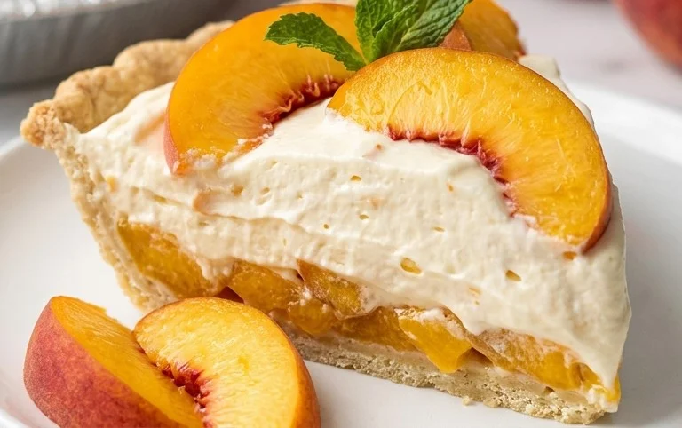 Peaches and Cream Pie