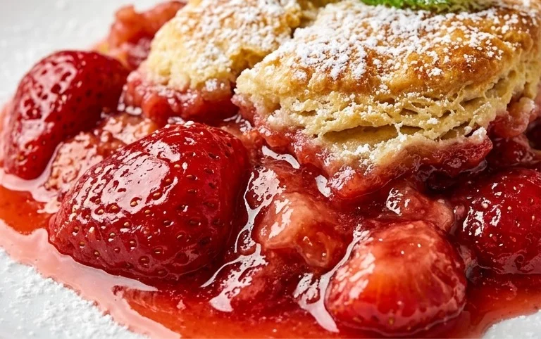 Strawberry Cobbler