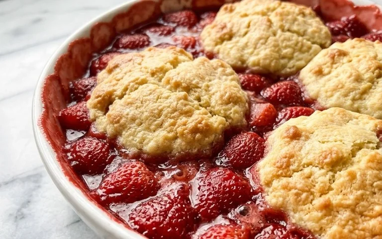 Strawberry Cobbler