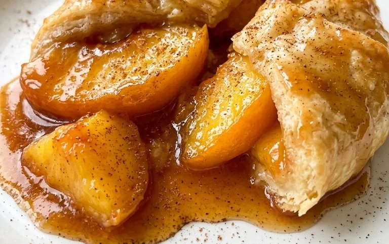 Peach Dumplings