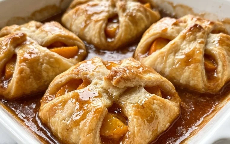 Peach Dumplings