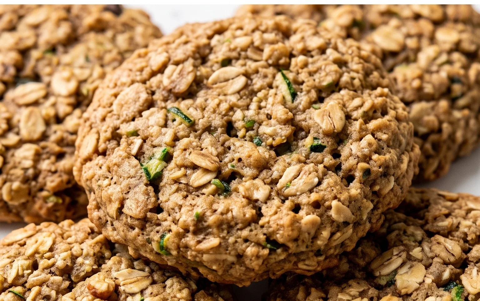 Healthy Zucchini Oatmeal Cookies