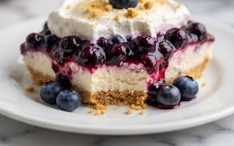 No-Bake Blueberry Yum Yum