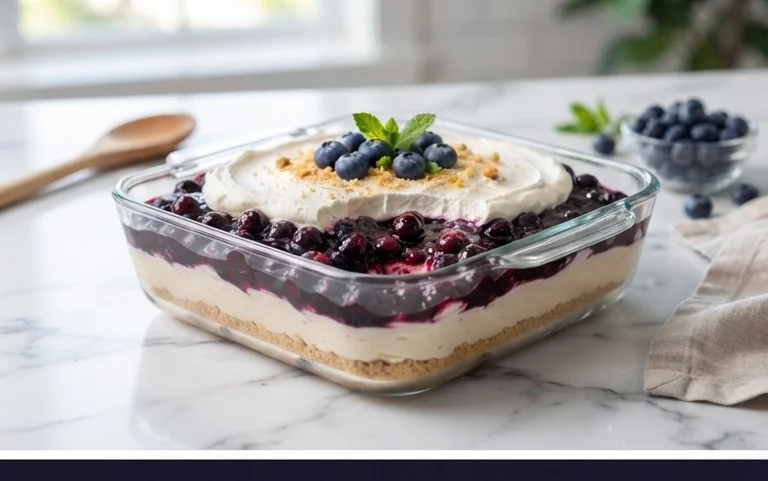 No-Bake Blueberry Yum Yum