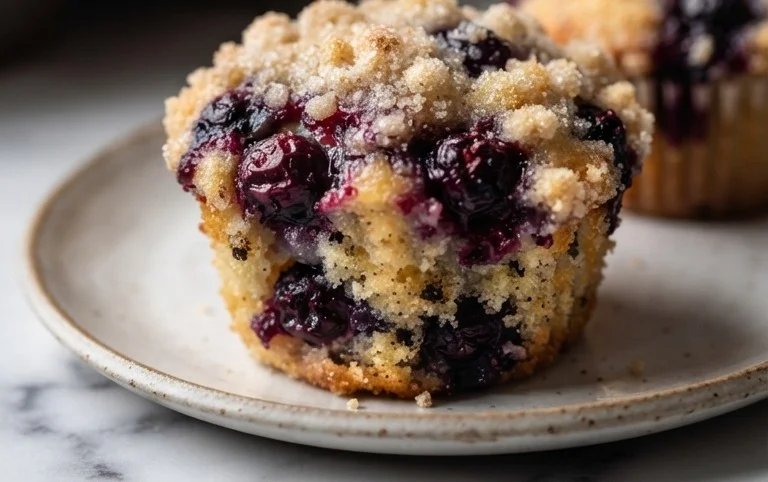 Homemade Blueberry Muffins