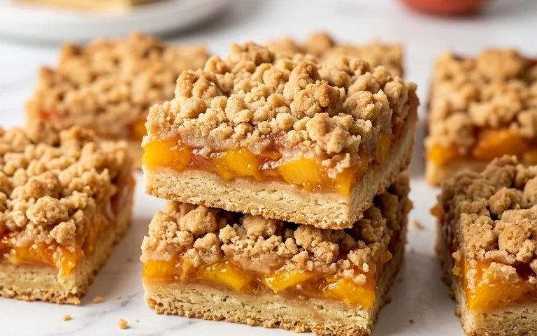 Fresh Peach Crum extractb Bars
