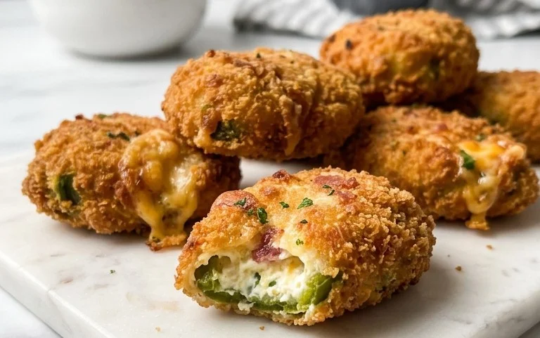 Fried Jalapeno Popper Bites