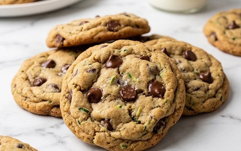 Zucchini Chocolate Chip Cookies
